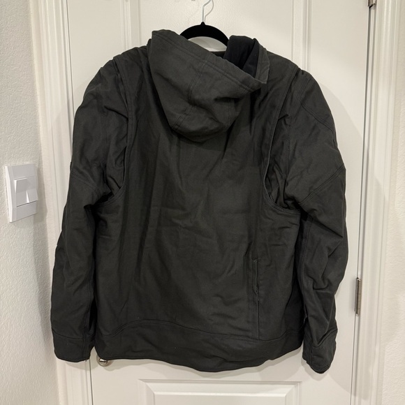 Wolverine Men's Guardian Cotton Work Jacket Onyx - W1208510 Size L - Picture 3 of 15